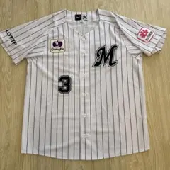 千葉ロッテマリーンズ 和田康士朗 63 ユニフォーム L - メルカリ