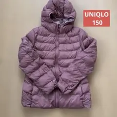 UNIQLO ウルトラライトダウン 150サイズ ピンク