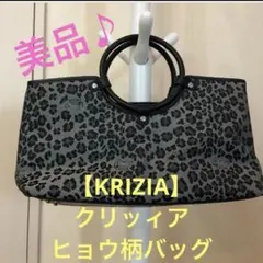 ★美品♪【KRIZIA】クリップィア　ヒョウ柄＊トートバッグ★のサムネイル