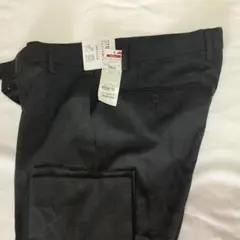 新品 スラックス ダークグレー　79 ストレッチ ビジネス スリム イージーケア