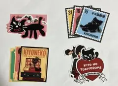 キヨ15周年くじH賞 キヨ猫ステッカー4セット(12枚) ⑨