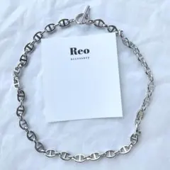 №1952シルバーアンカーチェーンネックレス