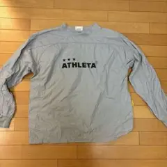 ATHLETA グレー ピステ ウィンドブレーカー