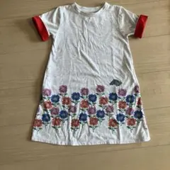 グラニフ　はらぺこあおむし 半袖ワンピース 110