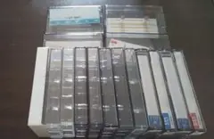 カセットテープ のケースのみ16本セット(テープなし)