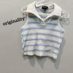 originality【M】 ノースリーブタンクトップ