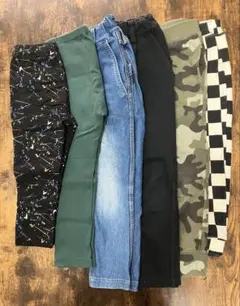 ☆子供服 キッズ服 男の子 ボトムス ズボン まとめ売り お着替え 110cm☆