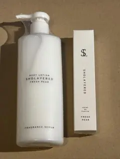 SHOLAYERED ボディローション　ハンドクリーム　 フレッシュペア