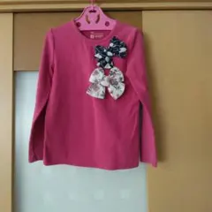 TORIDORY ピンク 長袖カットソー 120