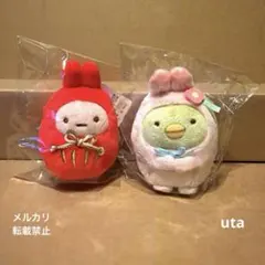 【商品】＊すみっコぐらし　てのり　干支　うさぎ（たぴおか、ぺんぎん？）計2点