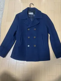 ユナイテッドアローズA DAY IN THE LIFE ネイビー ピーコート