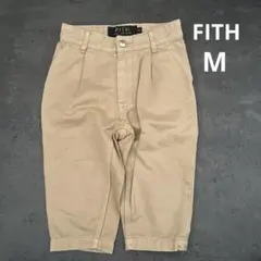 FITH ベージュ プリーツ入りパンツ　100