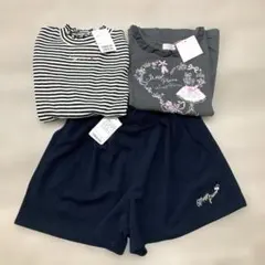 140cm 女の子　新品　春おまとめ　3点　メゾピアノ