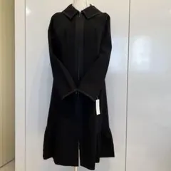 トゥービーシック　TOBECHIC ロングコート　42 L 黒　新品未使用のサムネイル