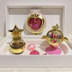 セーラームーン＊カプセルトイ＊変身アイテム&プリズムパワードーム3点セット