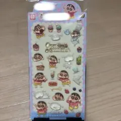 ボンボン　ドロップ　タイル　ぷっくり　立体　シール　クレヨンしんちゃん