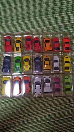 現状品 京商 ランボルギーニコレクション1 イオタ欠け 7車種21台 1/64のサムネイル