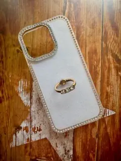 ☆iPhone 15 pro ケース☆リング付き