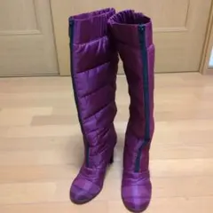 ユナイテッドヌード　ハイヒール ロングブーツ ファスナー付き