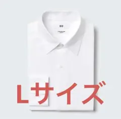ユニクロ スーパーノンアイロン スリムフィットシャツ Lサイズ　【定価以下】