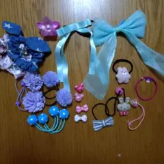 子ども用 ヘアアクセサリーセット☆まとめてどうぞ。