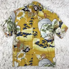 2026年最新】SUN SURF カラー：イエロー系 メンズ アロハシャツ