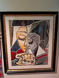 パブロ ピカソ 座るジャクリーヌの肖像 絵画 アート - メルカリ