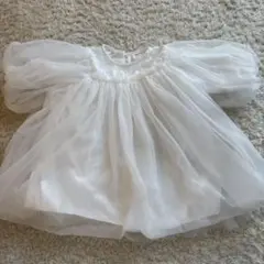 ベビードレス　チュールドレス 90センチ