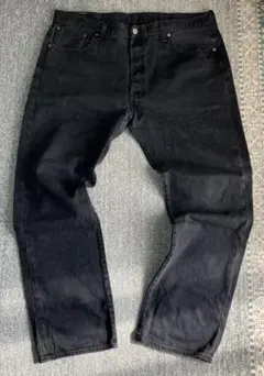 Levi's　リーバイス 501 ブラックデニムパンツ W38L30