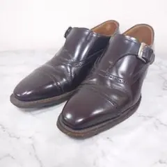 REGAL シングルモンクストラップ ダークブラウン 06LR 23.5cm