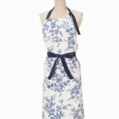 フランフラン　花柄エプロン