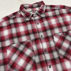 柄良し 90s Levi's リーバイス オンブレ チェック フランネルシャツ