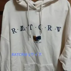 RATCRW Lサイズ クリーム色 パーカーのサムネイル