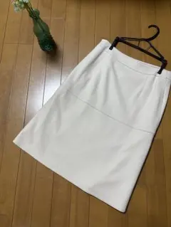 SOFUOL☆アンゴラ☆Aラインスカート☆サイズ3☆ベージュLサイズ☆ウール素材のサムネイル