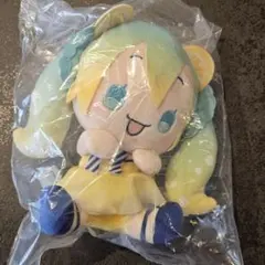 初音ミク✕シナモロール ひょこぴょこぬいぐるみ レモンソーダのサムネイル