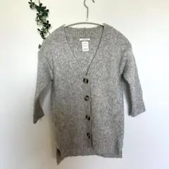 【着画付き】ZARA KIDS カーディガン 120cm