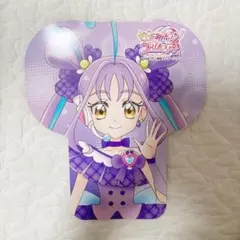 キミとアイドルプリキュア　台紙　しまむら　バンダイ　紫雨こころ　キュンキュン