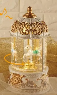 Sankyo オルゴール 陶器製メリーゴーランド - メルカリ