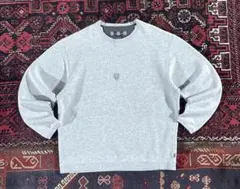 G*i様 NIKE ナイキ 刺繍デザイン スウェット トレーナー グレー L