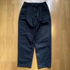 グラミチ GRAMICCI TCツイルタックテーパードパンツ　ブラック　サイズM
