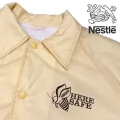 Nestle ネスレ 80s ビンテージ ナイロン コーチジャケット 企業ロゴのサムネイル