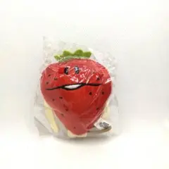 おさわり探偵 なめこ栽培キット いちごなめこ マスコット　ゴム紐　未開封品