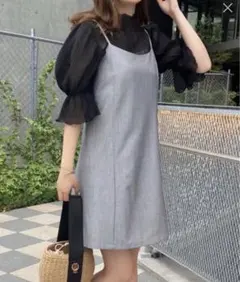 ナイスクラップ キャミミニワンピ
