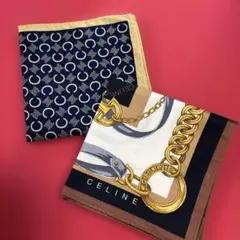 セリーヌ　CELINE ハンカチ　２枚