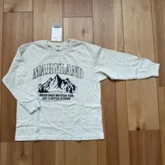 試着のみ branshes BIGシルエット長袖Tシャツ size120