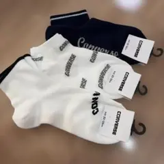 コンバース ソックス　レディース　ロゴ靴下　②