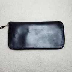中古美品】 GLENROYAL 財布 マネークリップ 深緑 保護袋 保証書あり