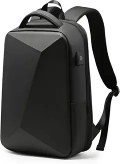FENRUIEN リュック ビジネスリュック ハードシェルバックパック ブラックのサムネイル