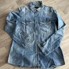 ZARA TRAFALUC デニムシャツ 長袖 XS