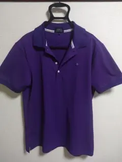 パーリーゲイツ　半袖　カノコストレッチシャツ　サイズ6　パープル